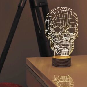 Skull LED lamp / Studio Cheha